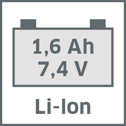 Li-Ion Akku, aufladbar