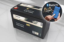 LiFePO₄ Premium battery FORSTER F12-100XB 12.8 V/100 Ah 200 A-BMS-2.0 | Bluetooth measuring shunt