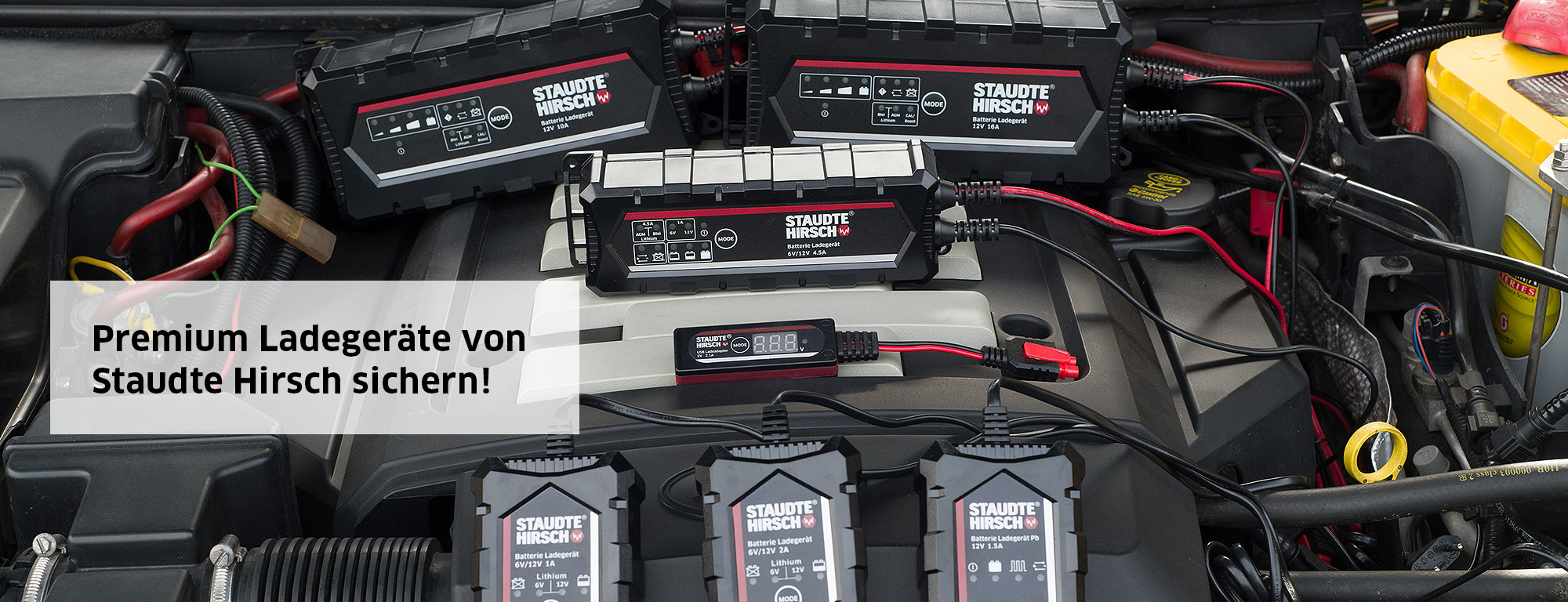 Profi Ladegeräte von Staudte Hirsch