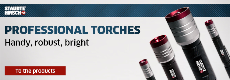 Staudte Hirsch torches - Back in Stock