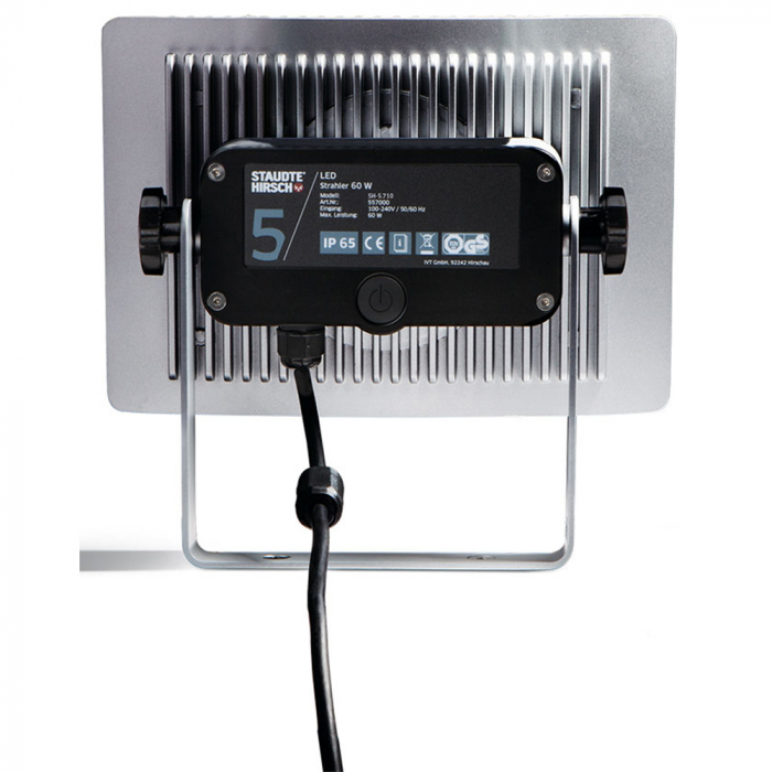LED Wandstrahler Staudte Hirsch SH-5.710, 60 W, 6.000 lm