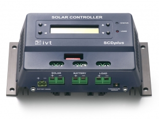 Solar-Controller SCD<i>plus</i><sup>+</sup> IVT 12 V/24 V, 25 A mit Display