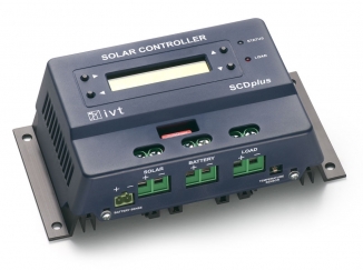 Solar-Controller SCD<i>plus</i><sup>+</sup> IVT 12 V/24 V, 25 A mit Display