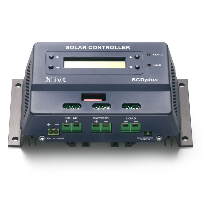 SOLAR-CONTROLLER SCDplus IVT 48 V, 40 A with display