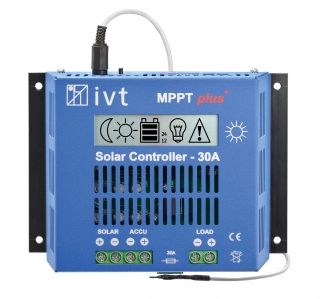 MPPT<i>plus</i><sup>+</sup> Solar-Controller IVT 30 A