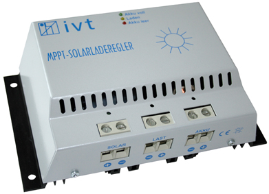 MPPT-Solar-Controller IVT 12 V/24 V, 10 A