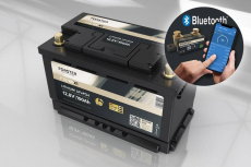 LiFePO₄ Premium Batterie FORSTER 12,8 V/100 Ah 200 A-BMS-2.0 | Bluetooth Mess-Shunt | Untersitz Ducato Ford PSA | F12-100XB2