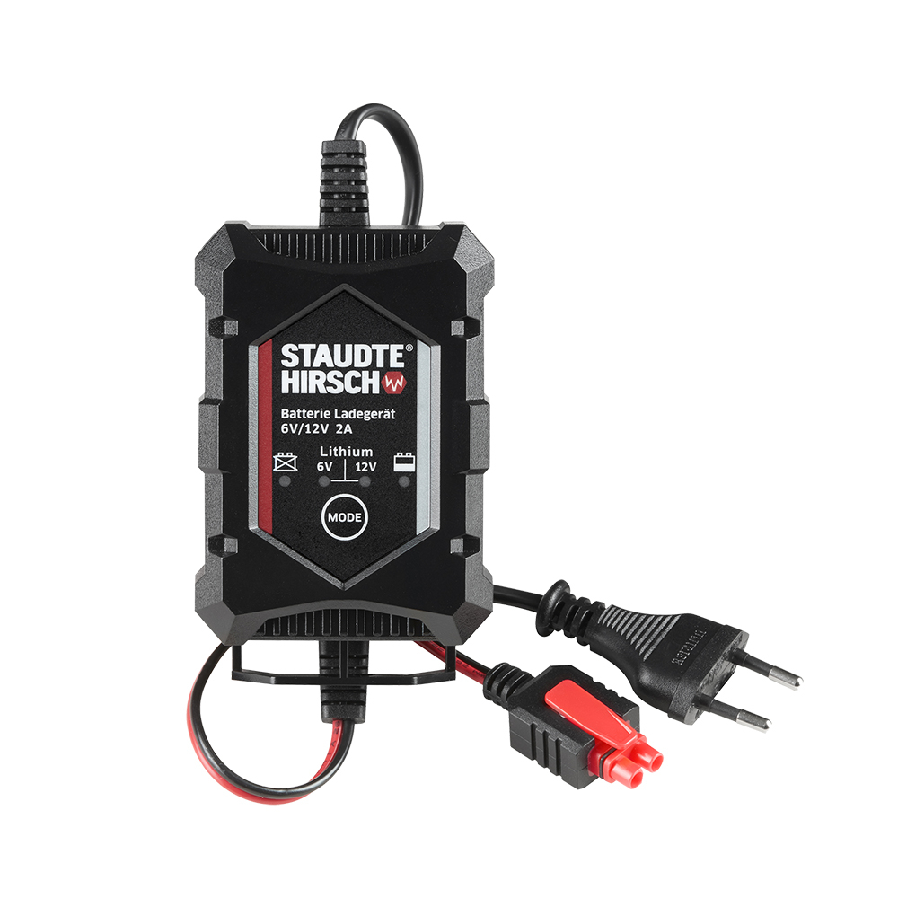 Batterie Ladegerät SH-3.170, 6 V/12 V, 2 A mit Hohlstecker