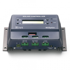 SOLAR-CONTROLLER SCDplus IVT 12 V/24 V, 15 A with display