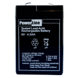 Lead-acid battery, 6 V/4 Ah