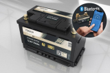 LiFePO₄ Premium Batterie FORSTER 12,8 V/100 Ah 200 A-BMS-2.0 | Bluetooth Mess-Shunt | Untersitz Ducato Ford PSA TGE | F12-100XB2